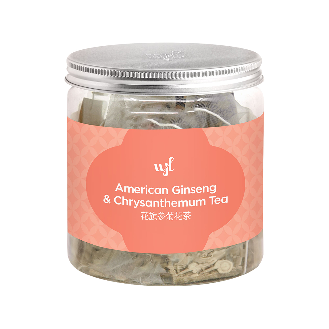 (Mix & Match Buy 1 Free 1) WJL American Ginseng Teabags 18s - Assorted