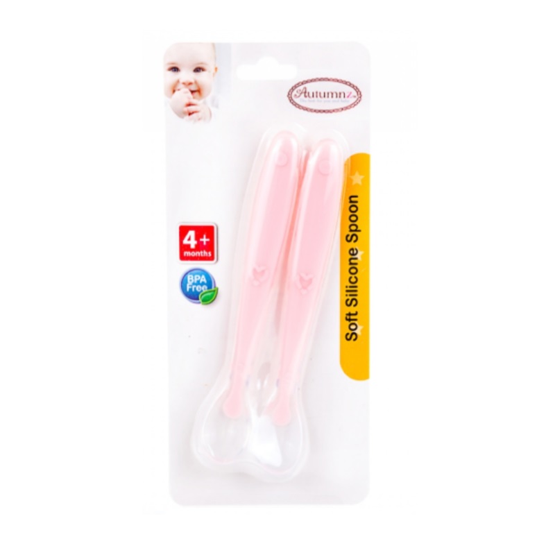 Autumnz Soft Silicone Spoon - 2pcs/pack