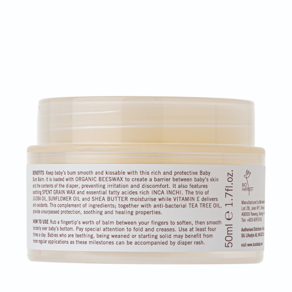 Buds Organics BCO Baby Bum Balm 50ml