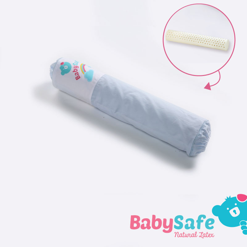 BabySafe Latex Baby Bolster with 1 case
