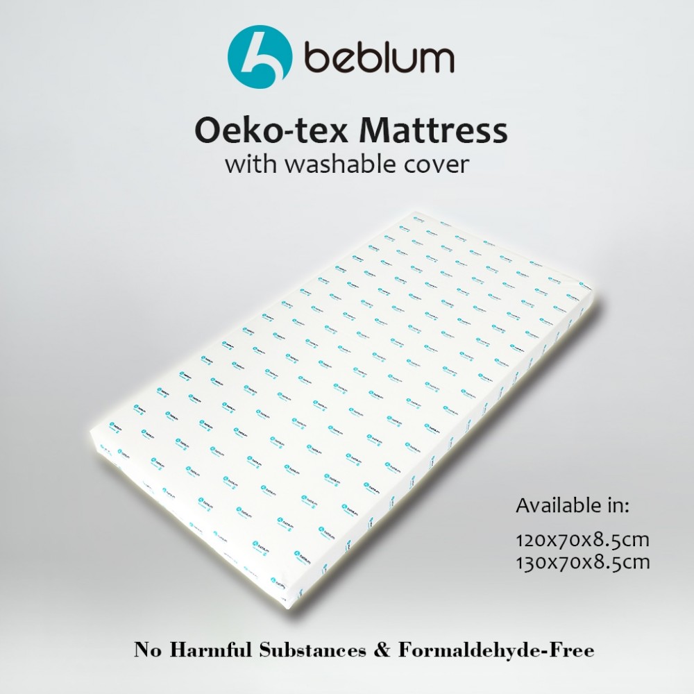 baby-fair Beblum Oekotex Mattress (130 x 70 x 8.5cm)