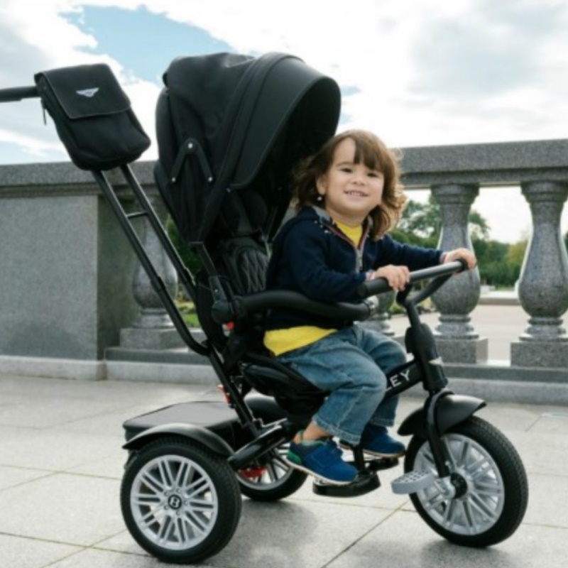 Bentley Babies 6 in 1 Stroller Trike - Onyx Black