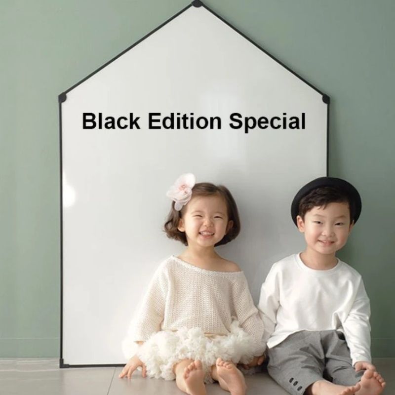 baby-fair Momsboard JeJe House (M) - White with black frame