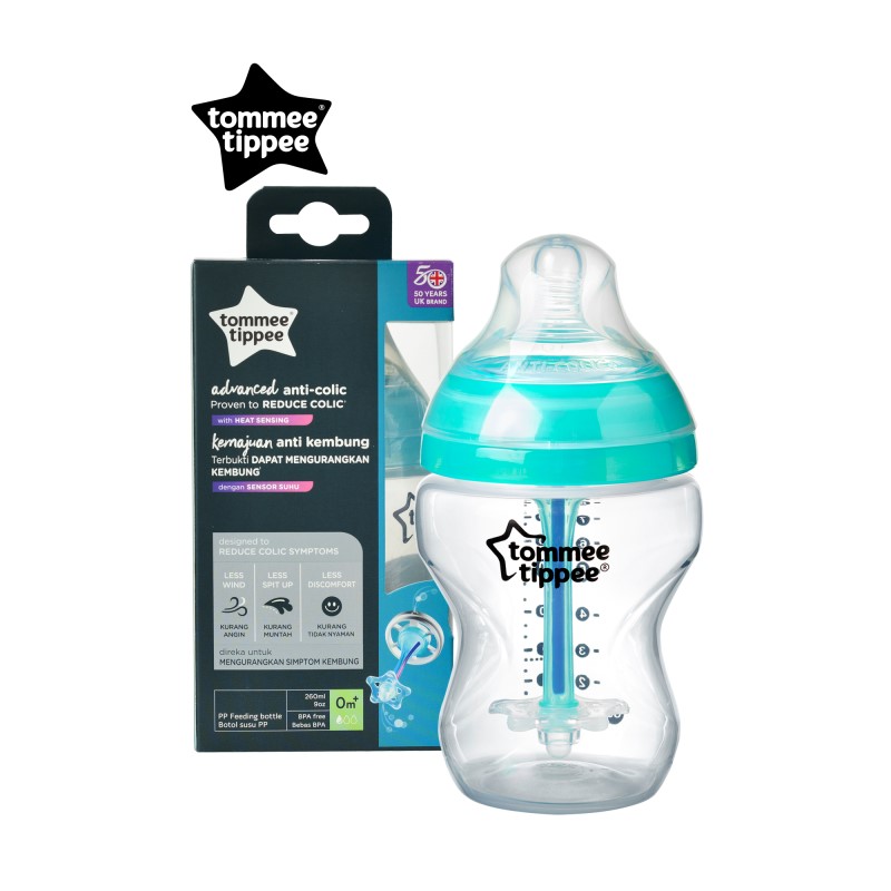 baby-fair Tommee Tippee Anti Colic Plus Bottle 1 Pack 260ml (BPA FREE)