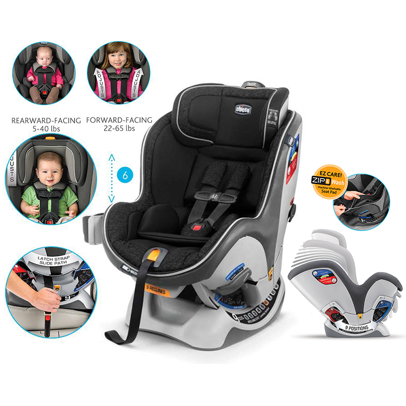 Chicco Nextfit Zip Convertible Baby Car Seat