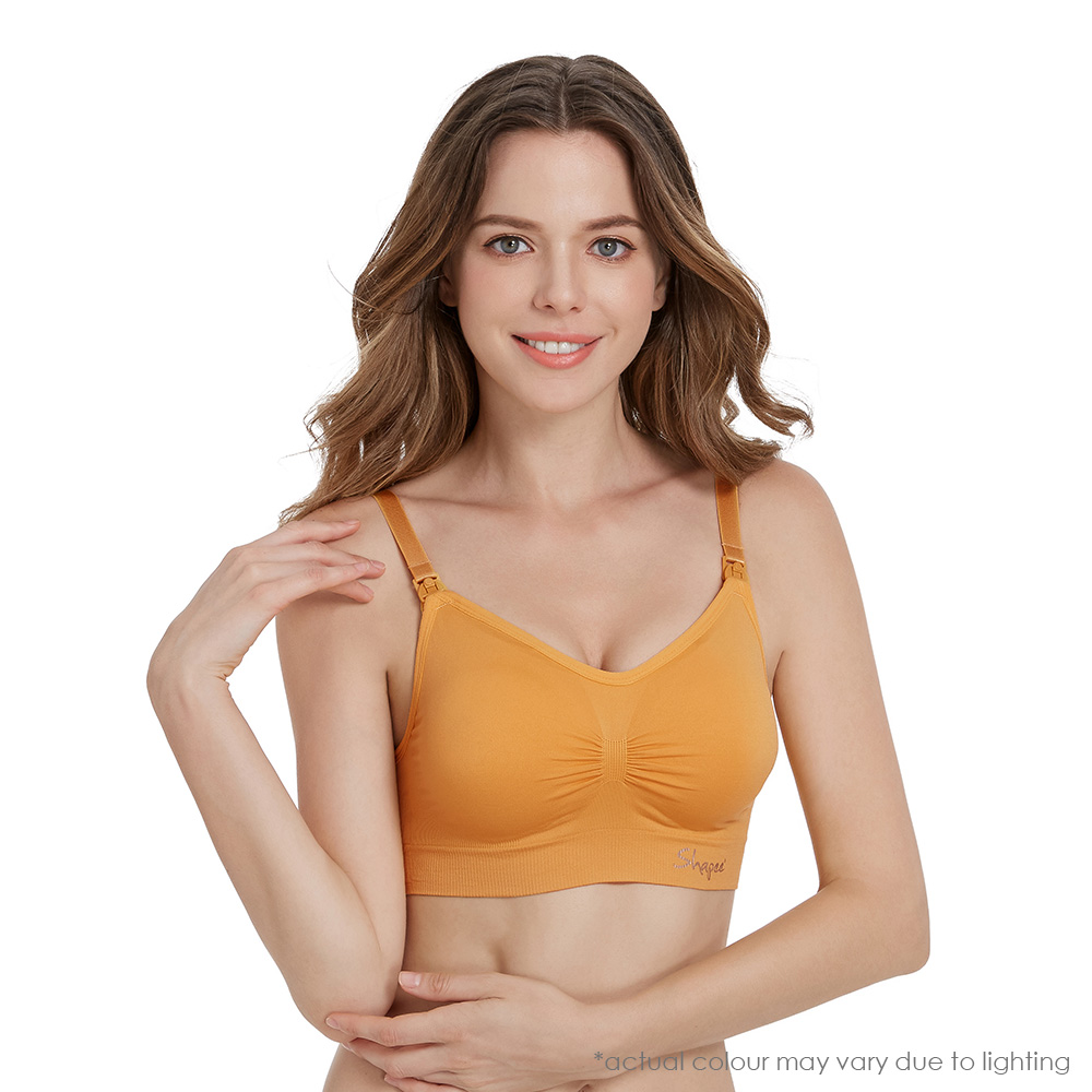 Shapee Classic Nursing Bra - Yellow Gold