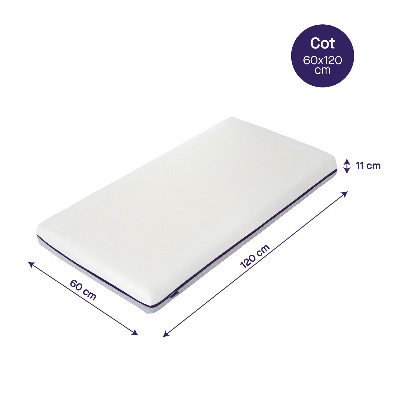 Clevamama Airgo Support Cot Size Mattress (Various Sizes Available)