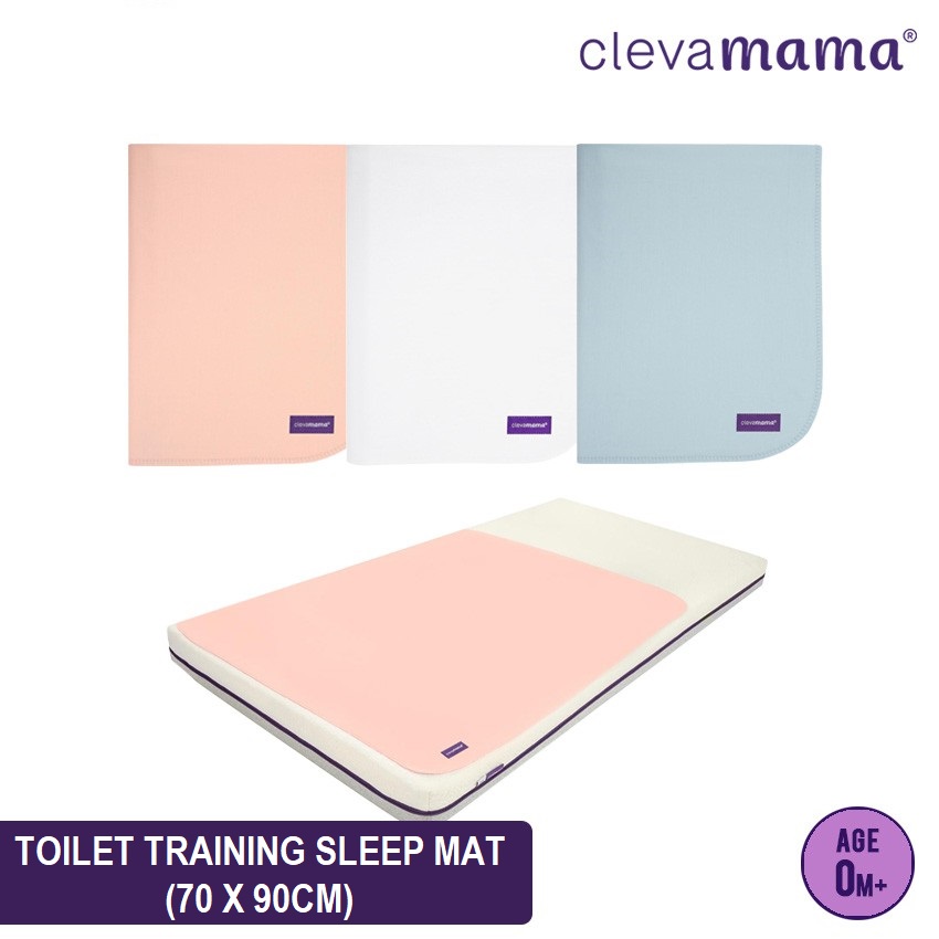 baby-fair Clevamama Tencel Toilet Training Sleep Mat (70 x 90cm) (Assorted Colours)