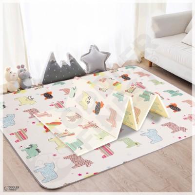 ToddlerFinest 100% Safe XPE Waterproof Odorless Double Sided Reversible Folding Baby ABC Puzzle Playmat - Unicorn (180CM*200CM*1CM)