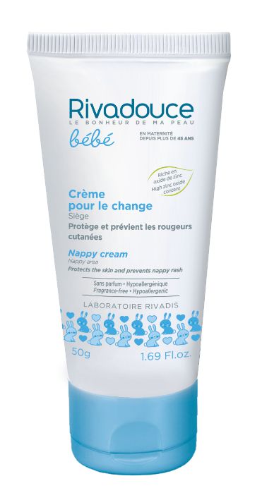 Rivadouce Bebe Creme pour le Change (Nappy Rash Cream) 50g