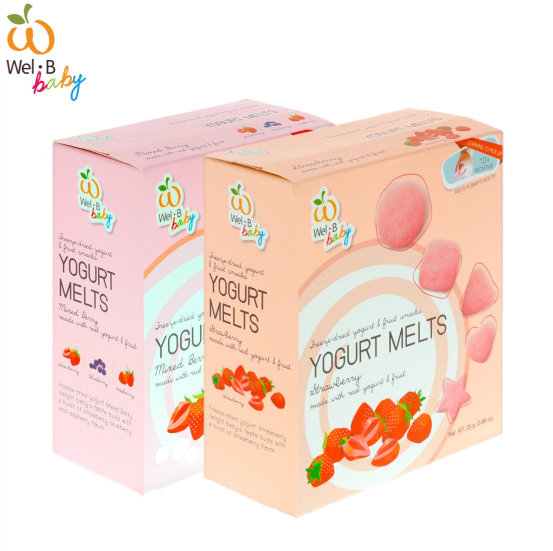 Wel.B Yogurt Melts Bundle of 2