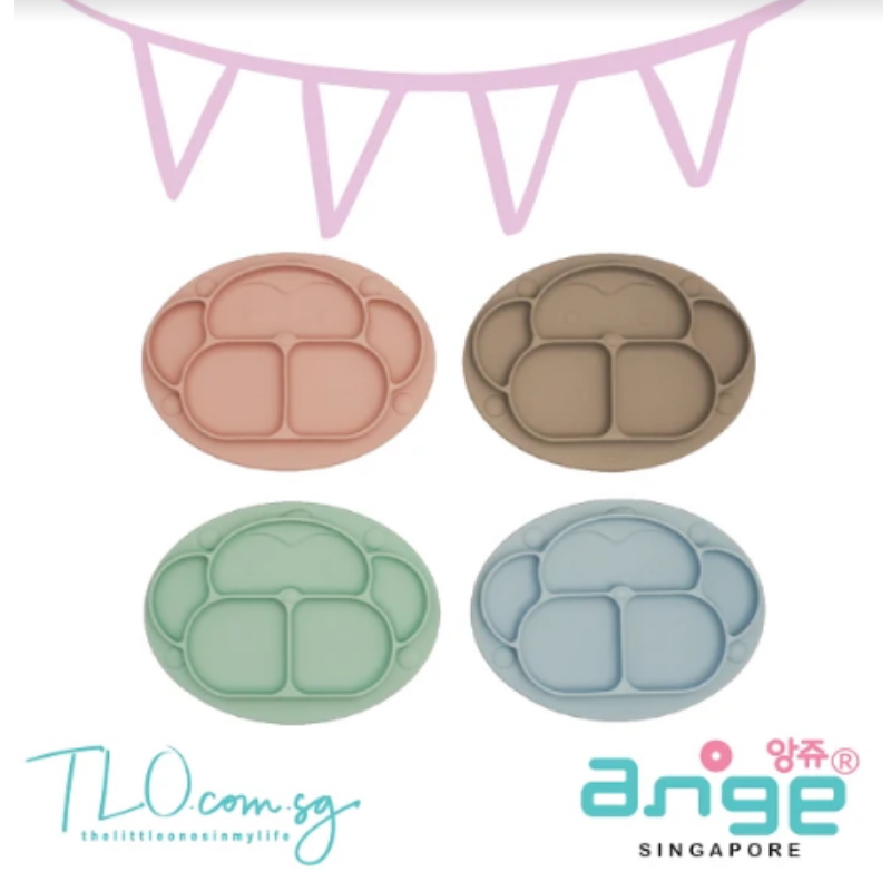 ANGE Monkey Plate (with Lid)