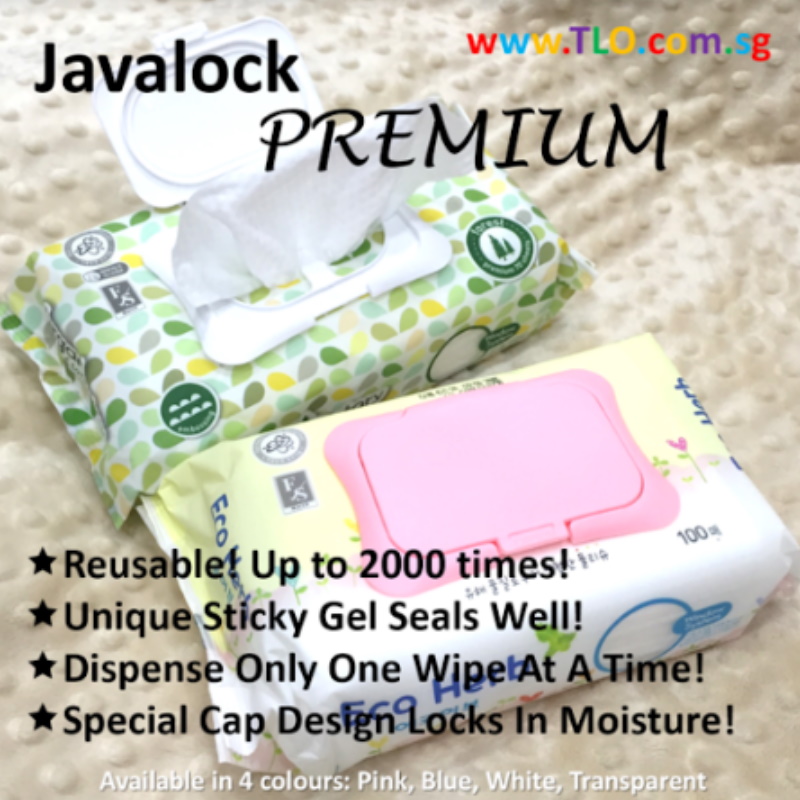 Javalock Reusable Wet Wipe Cover (Bundle of 10 @ $25 Random Colours)