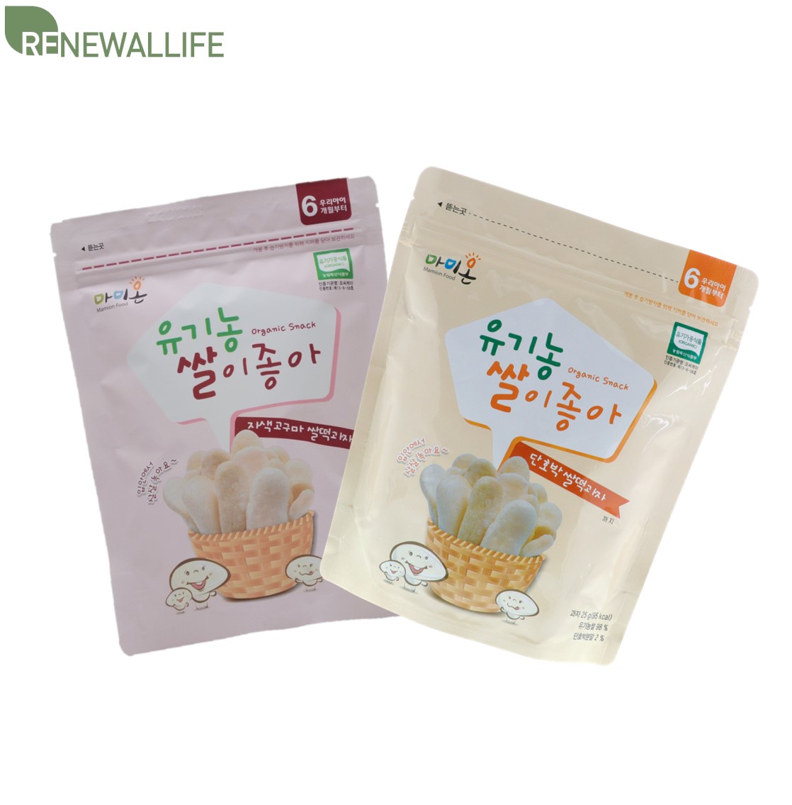 Renewallife I Like Organic Korean Baby Snacks