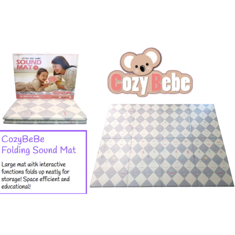 baby-fair Cozy BeBe Folding Sound Mat (Playmat)
