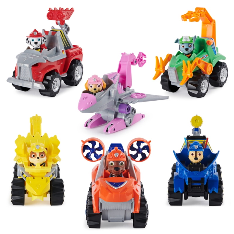 baby-fair Paw Patrol Dino Deluxe Themed Vehicles- Assorted