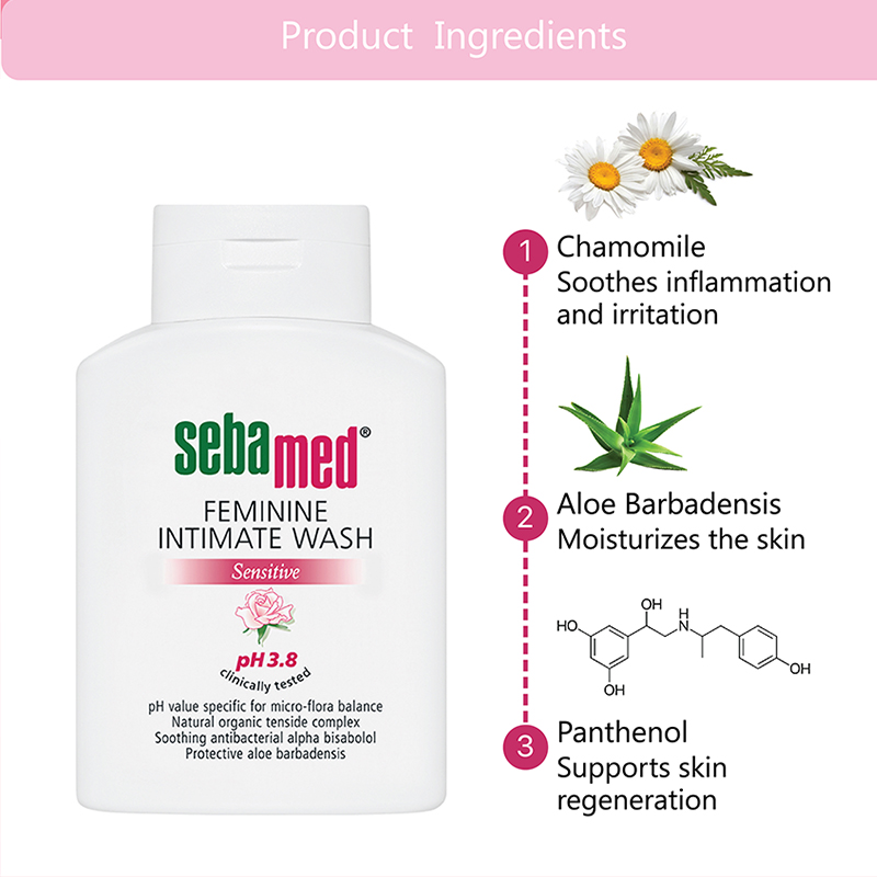 Sebamed Feminine Intimate Wash Ph 38 200ml