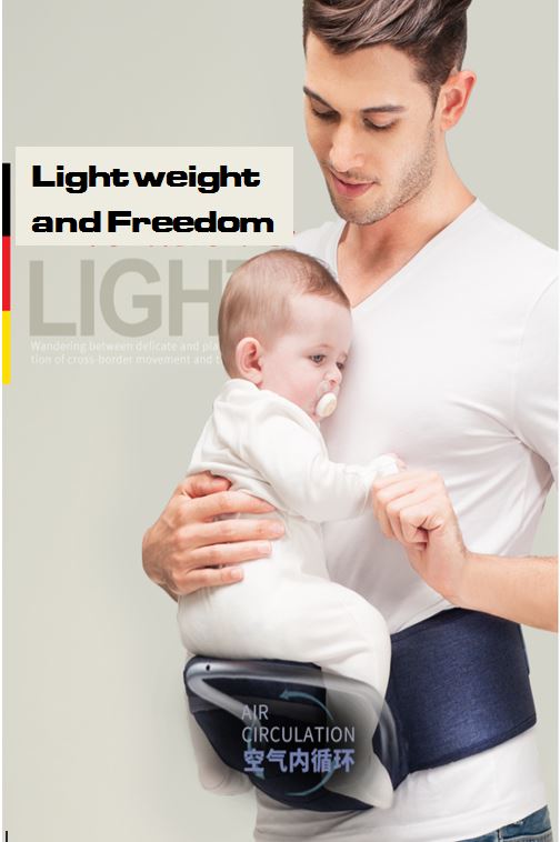Bebear Foldable Aluminium Hipseat Baby Carrier - Freedom