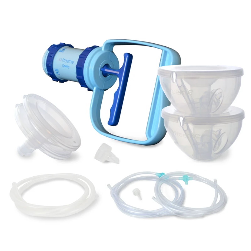 Freemie Deluxe Equality Manual Breastpump Set (25Mm & 28Mm Funnels)