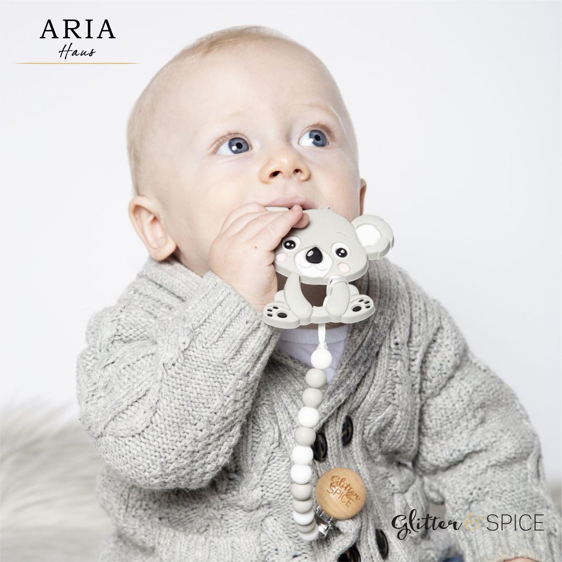 glitter and spice teether