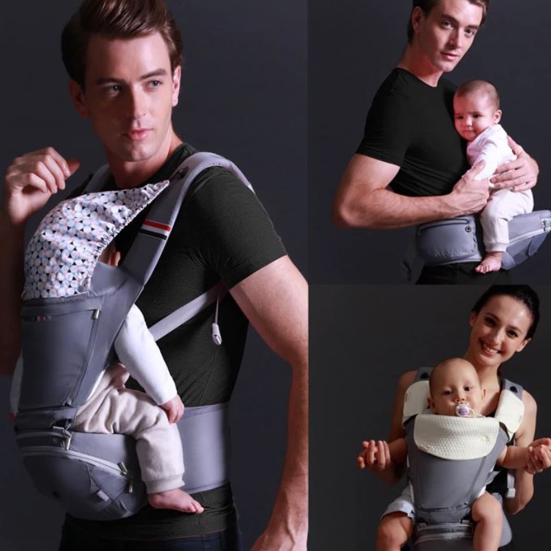 Bebear Foldable Aluminium Hipseat Baby Carrier - Ace Comfort AX
