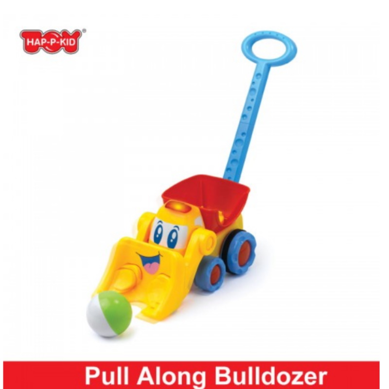 Hap-P-Kid Pull Along Bulldozer