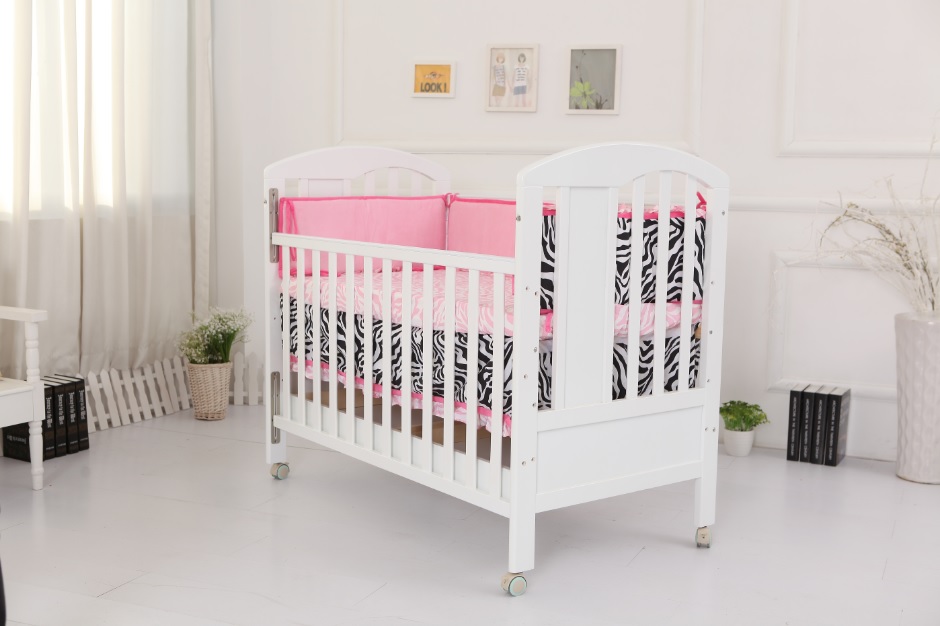 Happy Dream Cot + 4 Inch High Density Foam Mattress + Mosquitoes Net + Teething Rail + Toddler Side Guard  + 1 year warranty (Top Up for Delivery and Installation)