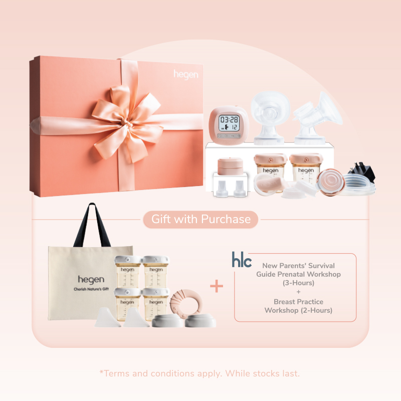 Hegen PCTO™ Double Electric Breast Pump (SoftSqround™) + FREE Gifts worth $318.50!