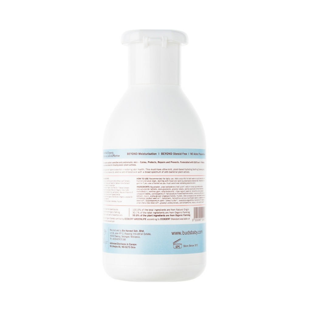 Buds Organics BSO Super Soothing Hydrating Cleanser 225ml
