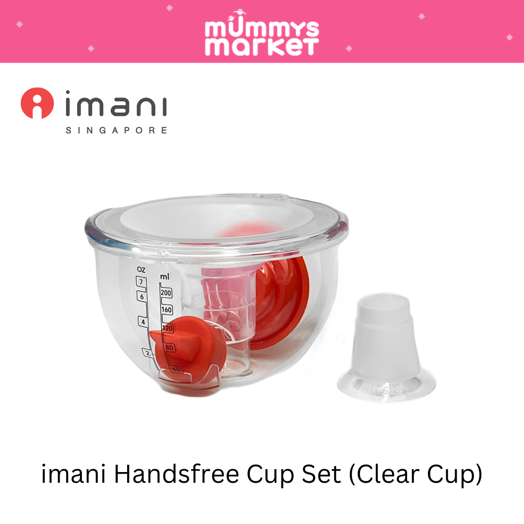 IMANI Handsfree Cup Set for Breast Pump i2+/i2Gen2/i1+/i2Gen1 & 99%  Conventional Tubing Breast Pump