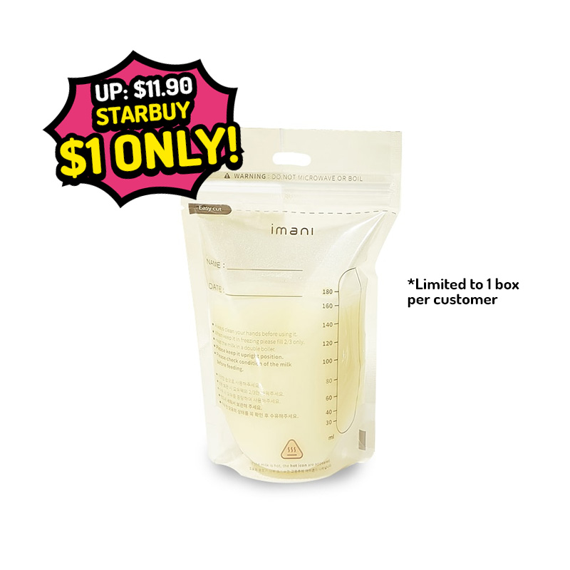 Imani Breastmilk Storage Bag 30pcs