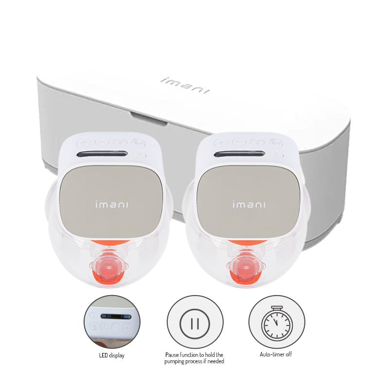 Imani i2Plus Breast Pump (One pair) + Dual Charging Dock