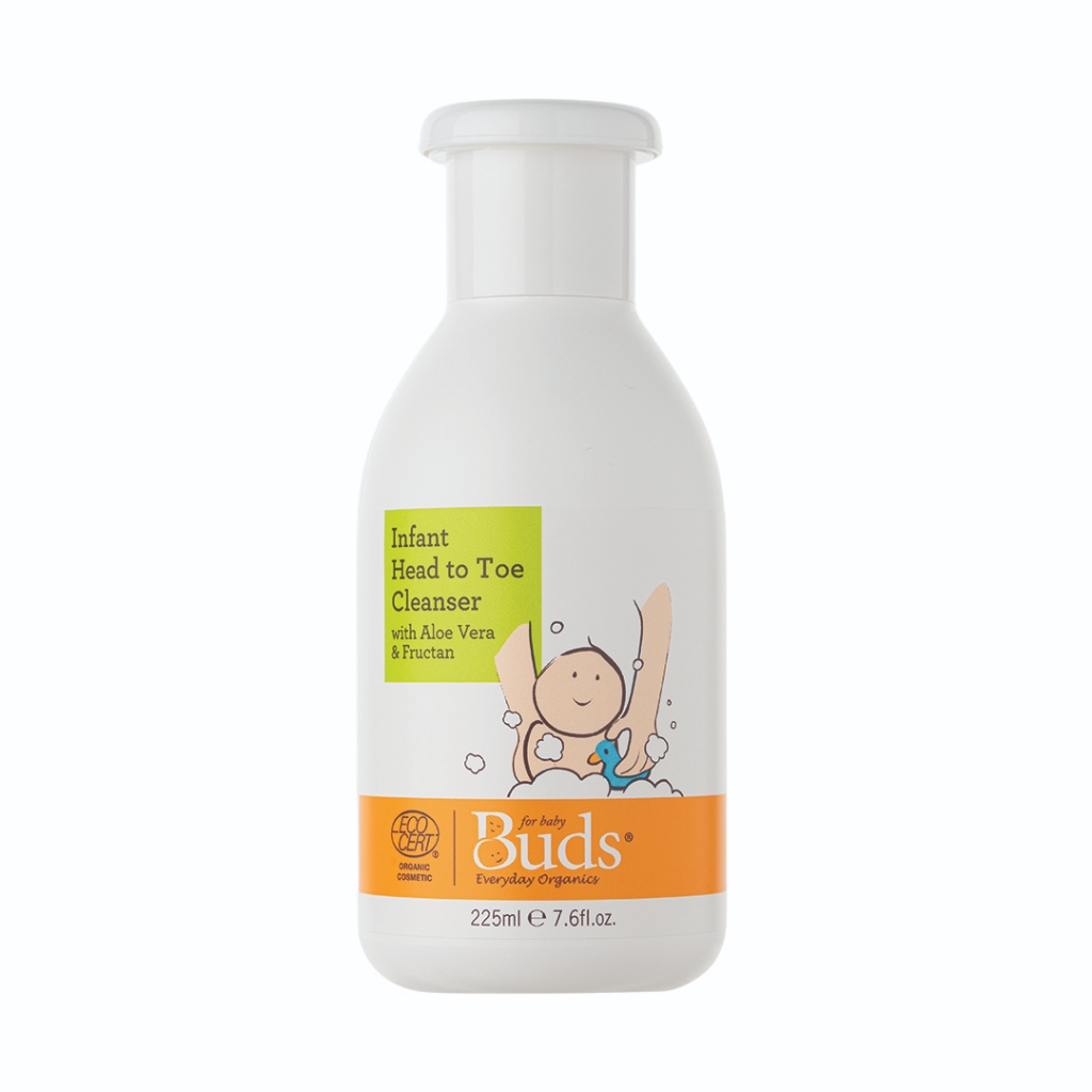 Buds Organics BEO Infant Head to Toe Cleanser 225ml