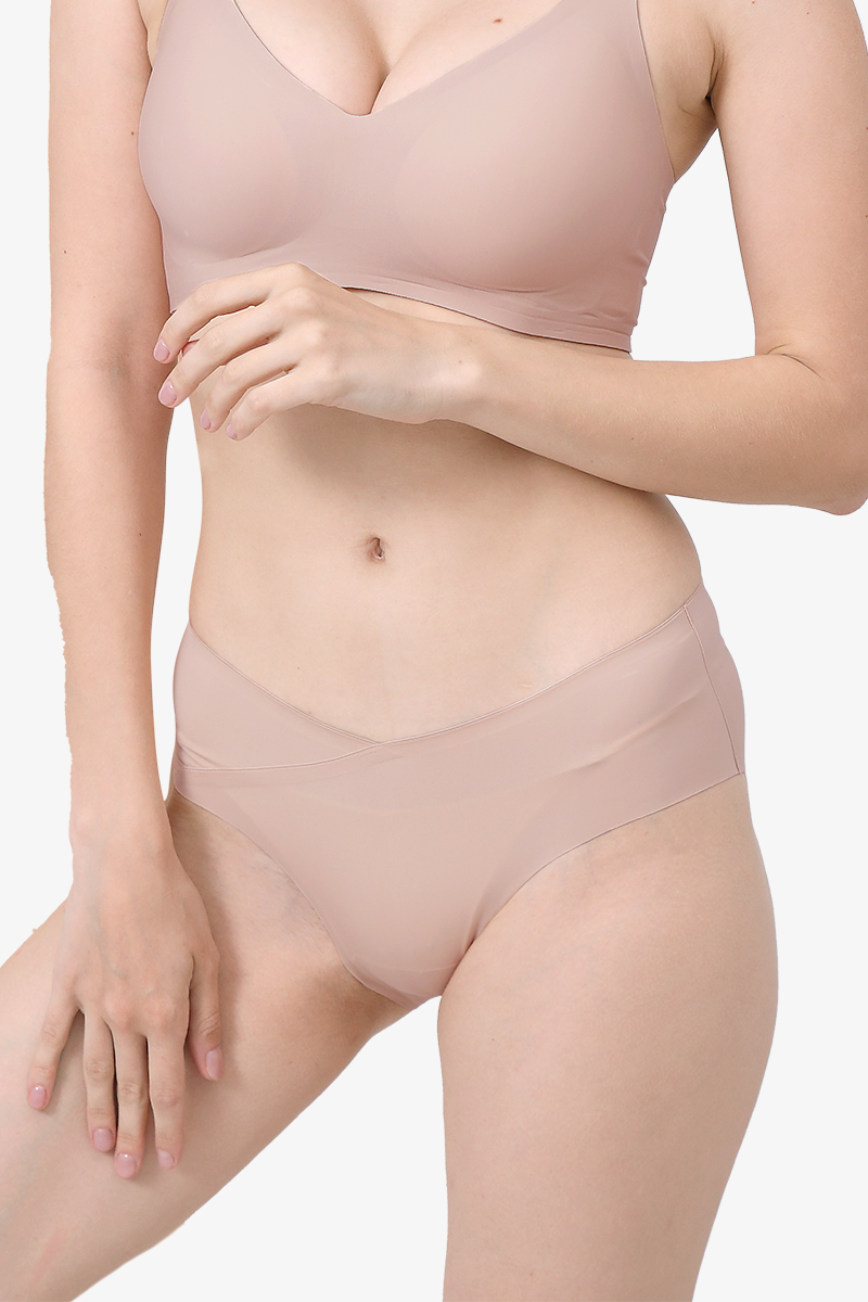 Shapee INVI Maternity Breifs - Blush