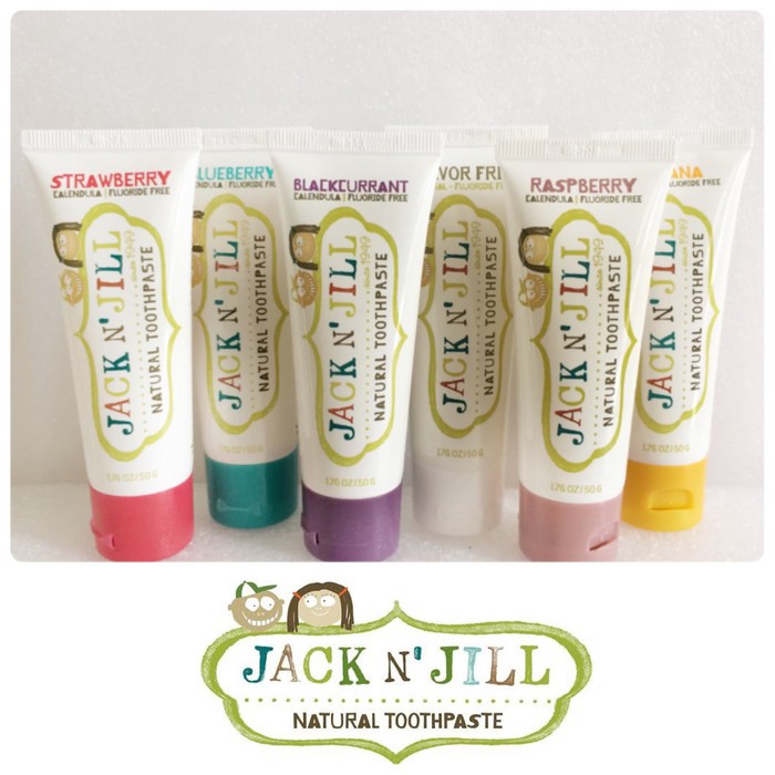 Jack N Jill Fluoride-Free Toothpaste 50g - Assorted