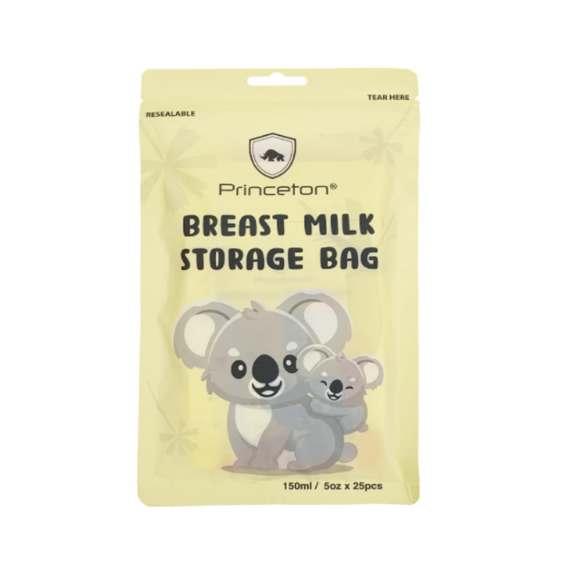 baby-fair Princeton (Koala Bear) 5oz Breast Milk Storage Bag (25 pcs) Bundle of 2 or 4