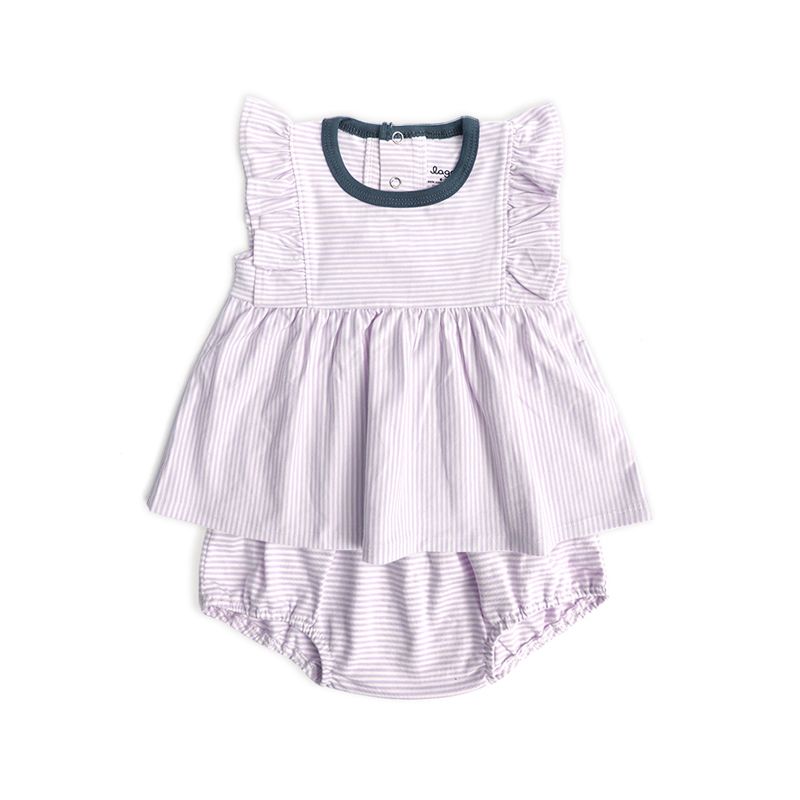baby-fair Lagom Kids Pastel FS Dress Set Purple