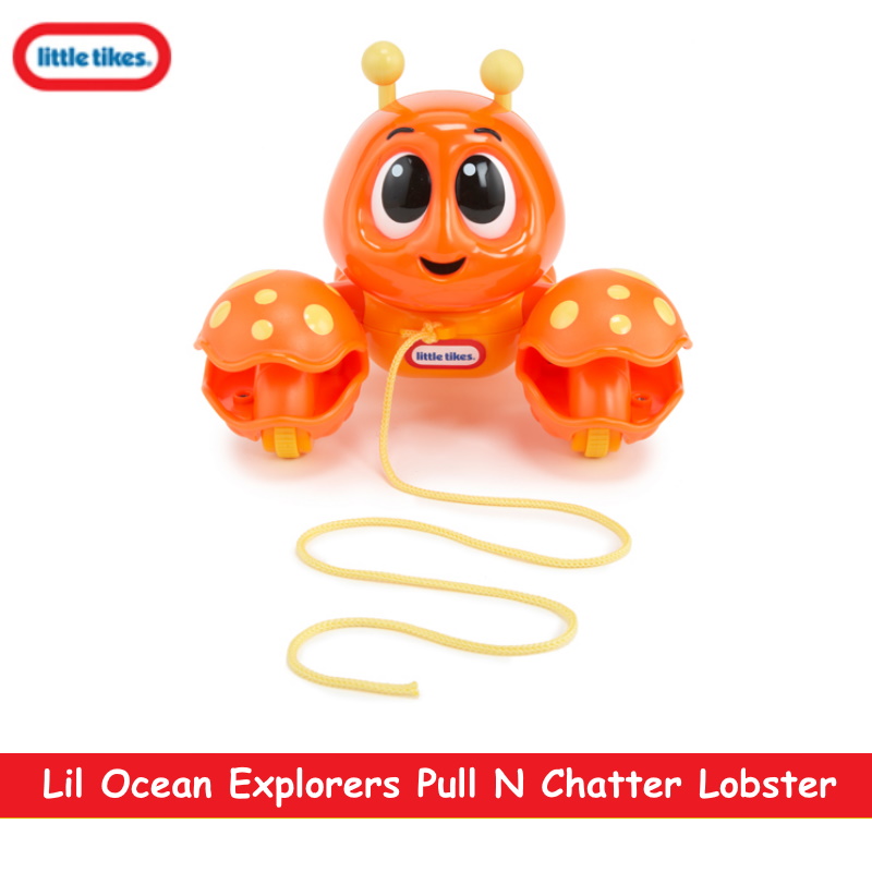 Little Tikes Lil Ocean Explorers Pull n Chatter Lobster