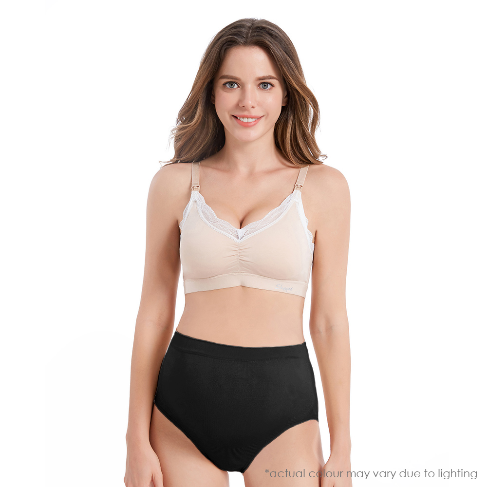 Shapee High Waist Maternity Brief (2PCS) Free Size