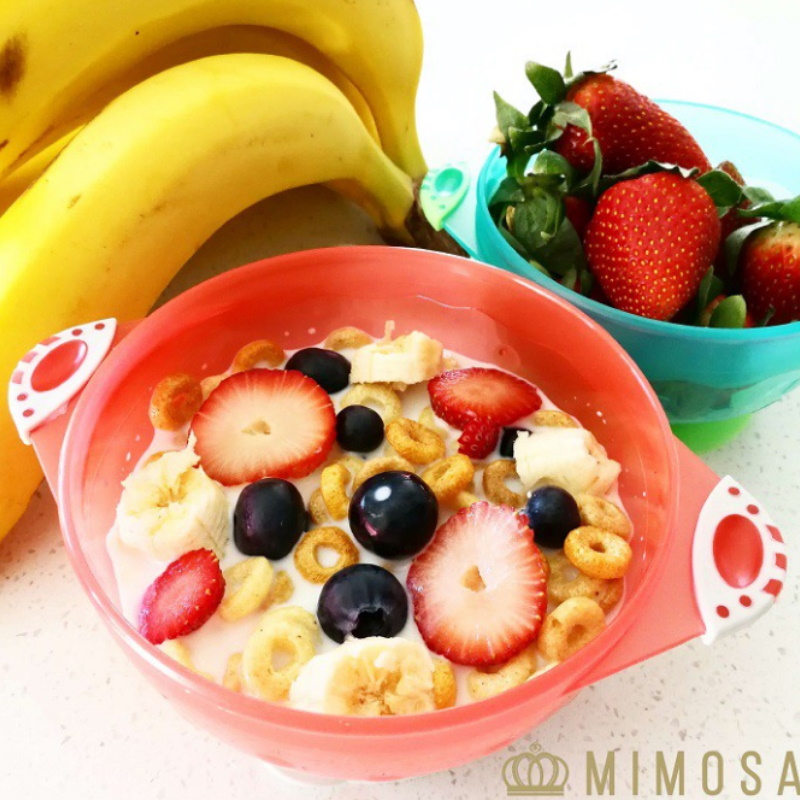 baby-fair Mimosa Suction Bowls and Lid