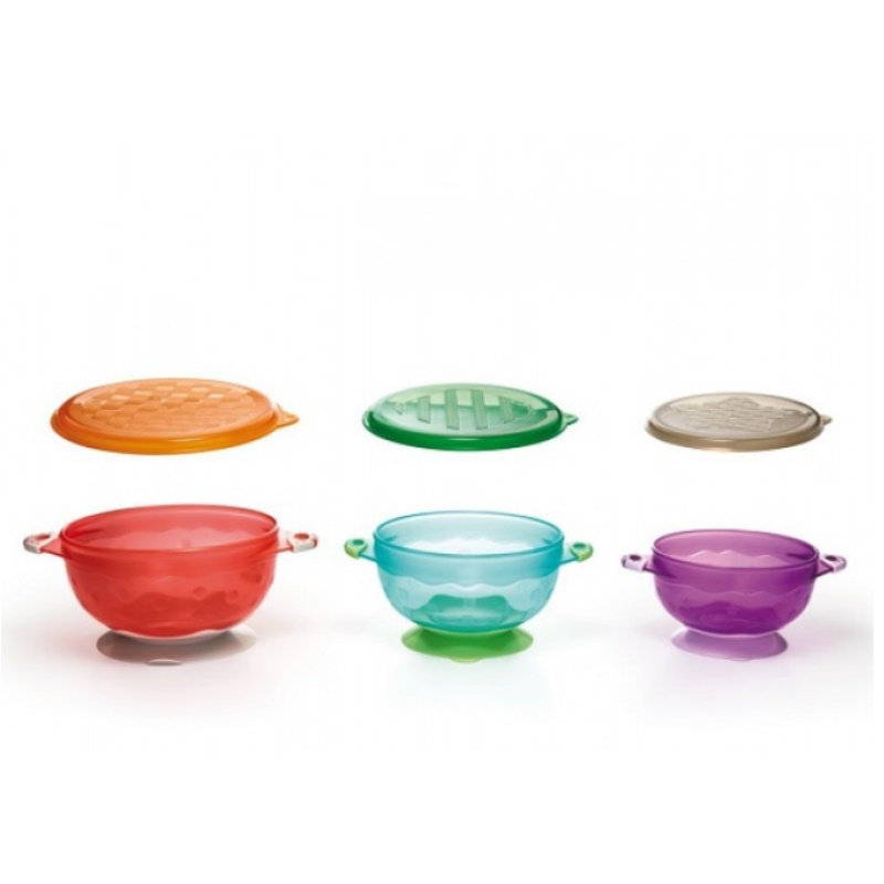 Mimosa Suction Bowls and Lid