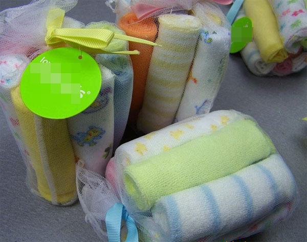baby-fair Terry Towel Washcloth (8pcs Pack)