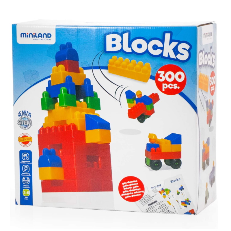 Miniland Blocks 300 Pieces Toy