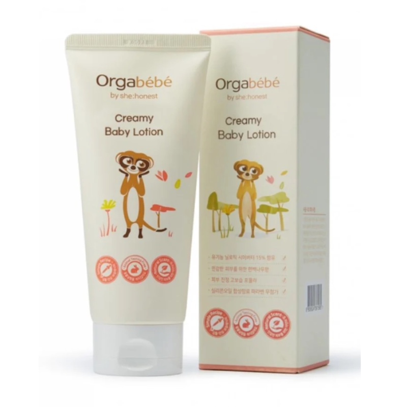 Orgabebe Baby & Kids Creamy Lotion (180ml)