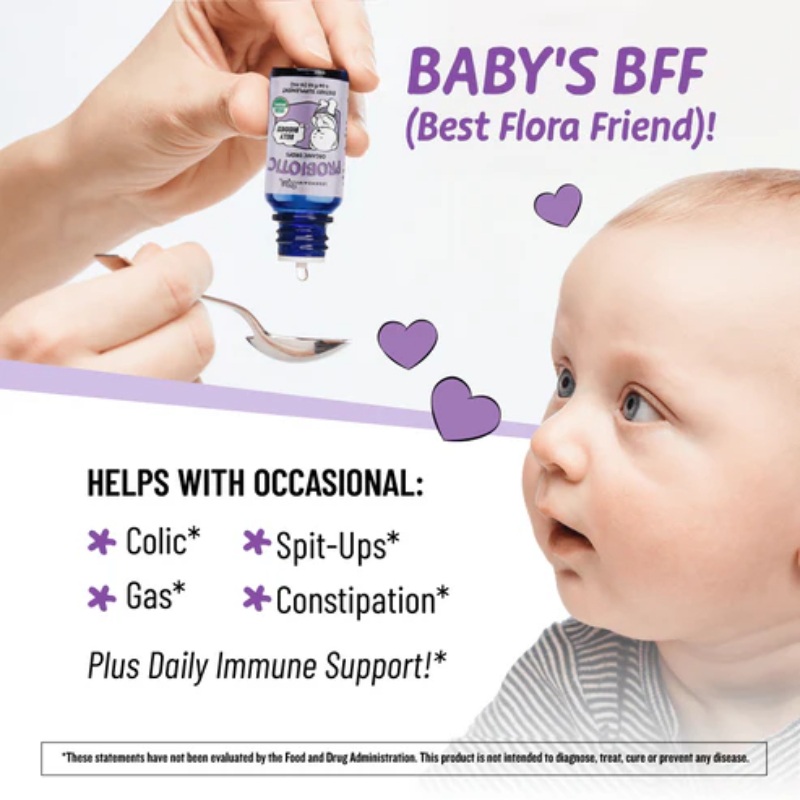 Legendairy Milk Organic Probiotic Drops for Baby and Toddler