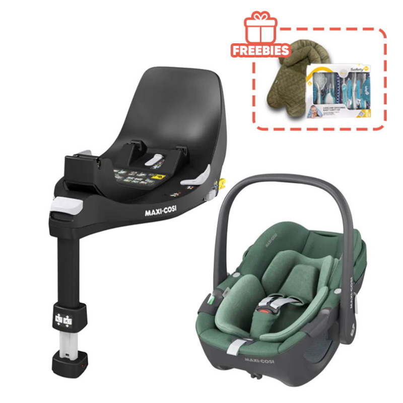 Maxi-Cosi Pebble 360 Rotation Baby Car Seat + Family Fix 360