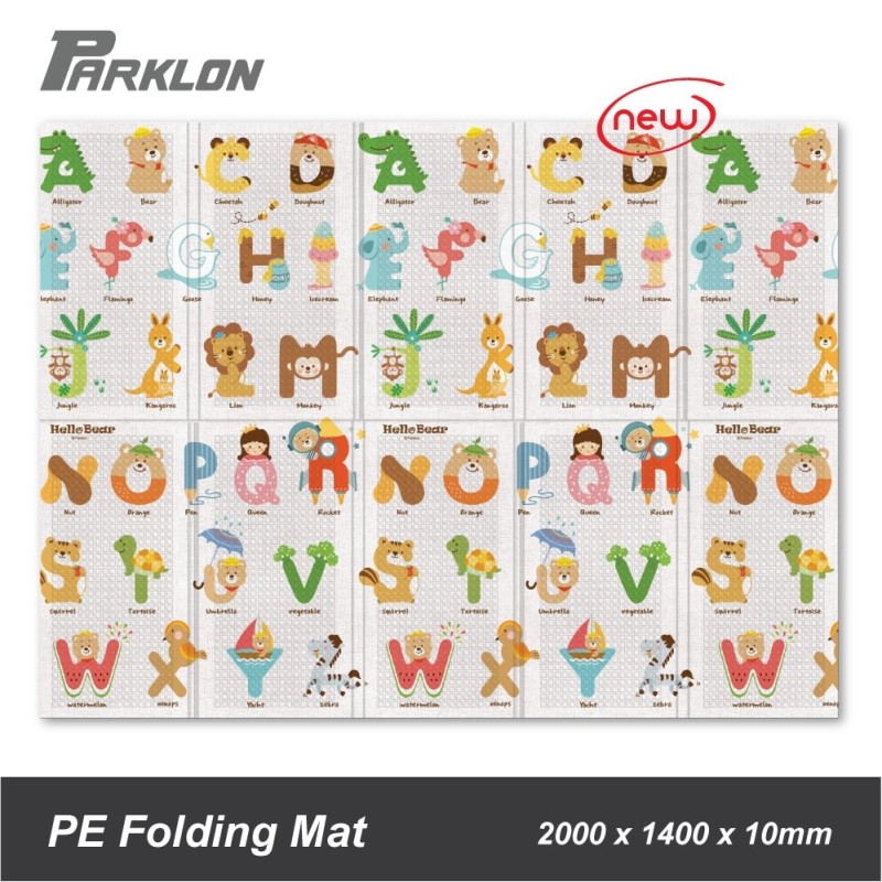 baby-fair Parklon PE Folding Playmat HB Alphabet (200x140cm)