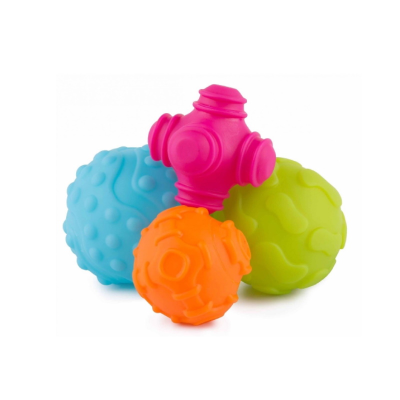 Playgro Textured Sensory Balls Toy - 4 Pack