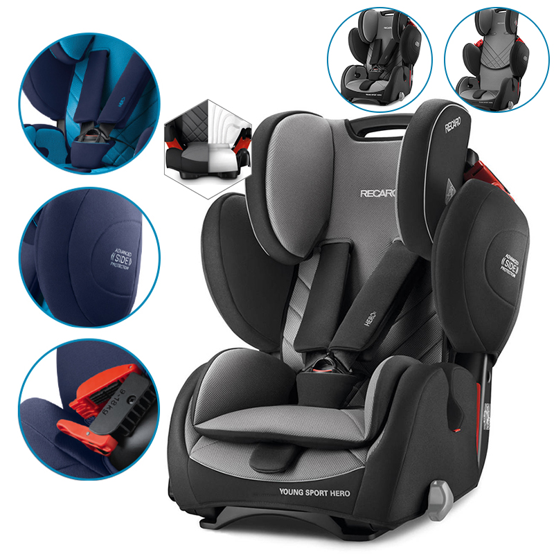 baby-fair Recaro Young Sport Hero Car Seat + Free Car Seat Protector