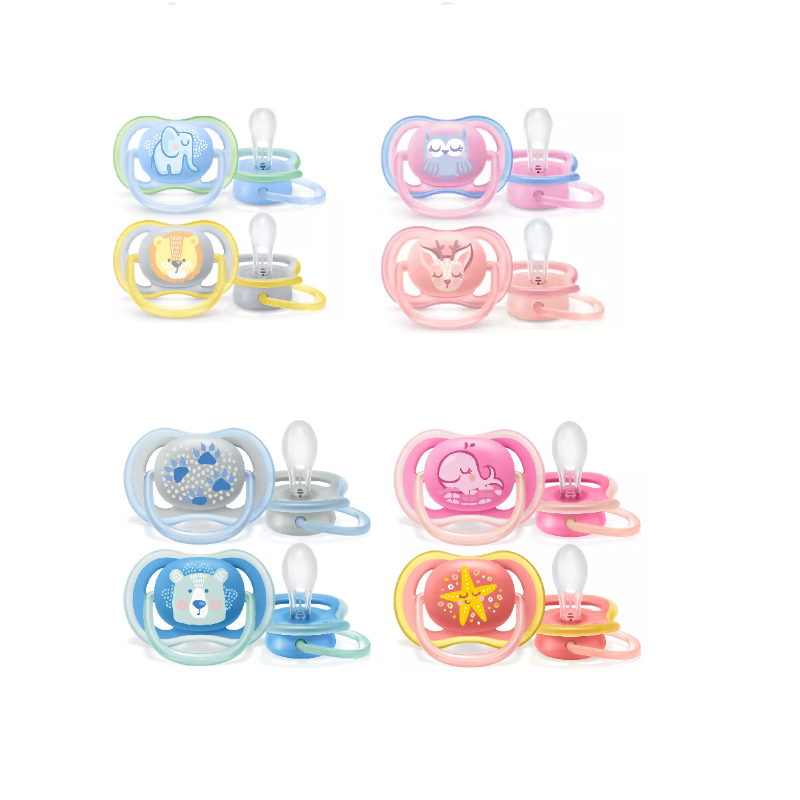 baby-fair Philips Avent Premium Ultra Air Soother 0-6M/6-18M (Twin Pack) (SCF085/01-04)
